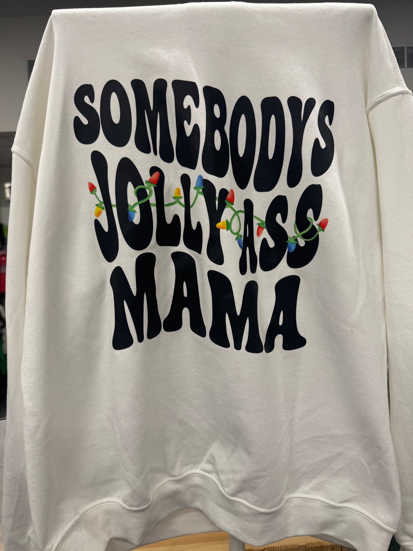 Jolly Ass Mama with bling strings